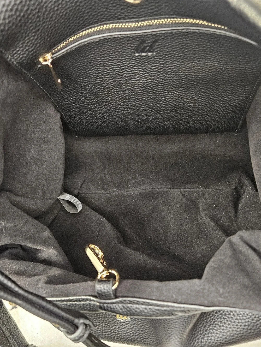 NWT Like Dreams Black Hobo Tote Bag - Picture 7 of 7